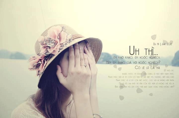 Chỉ là giấu đi nỗi buồn của mình... để người khác vui.