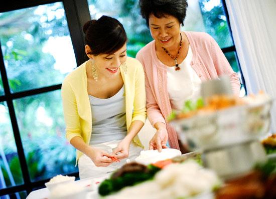 Hạnh phúc khi được làm con dâu mẹ