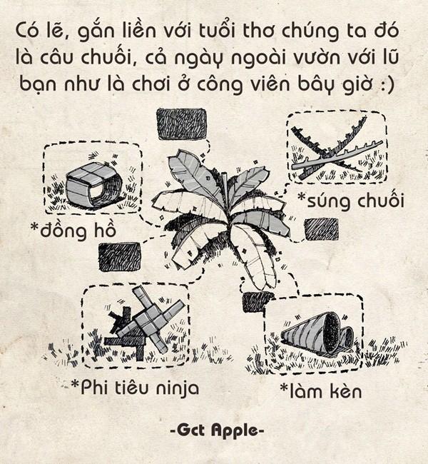 Xin một vé trở về tuổi thơ qua bộ tranh “Tuổi thơ tôi”