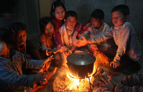 Xóm tôi, những mùa Tết...